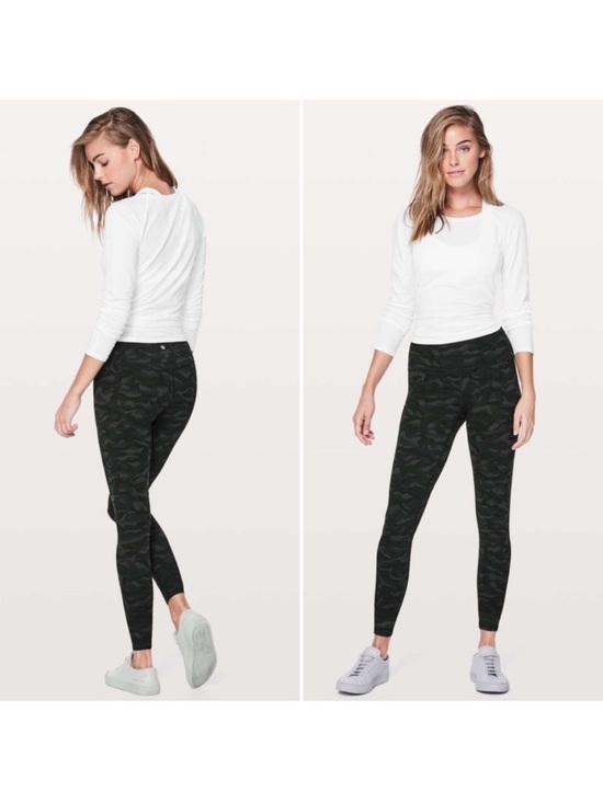 lululemon athletica Pants - Lululemon Align Pant *Full Length 28"'
Sequoia Camo Print Deep Coal Black 2